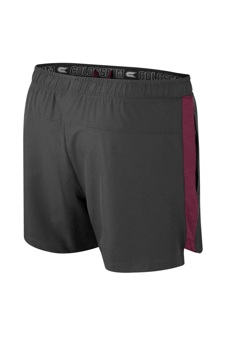Men's Colosseum Charcoal Mississippi State Bulldogs Langmore Shorts, Alternate, color, Charcoal