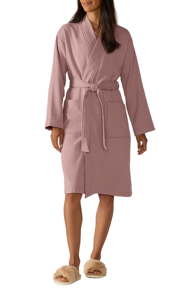 Classic Organic Cotton Robe, Main, color, PLUM BLOSSOM