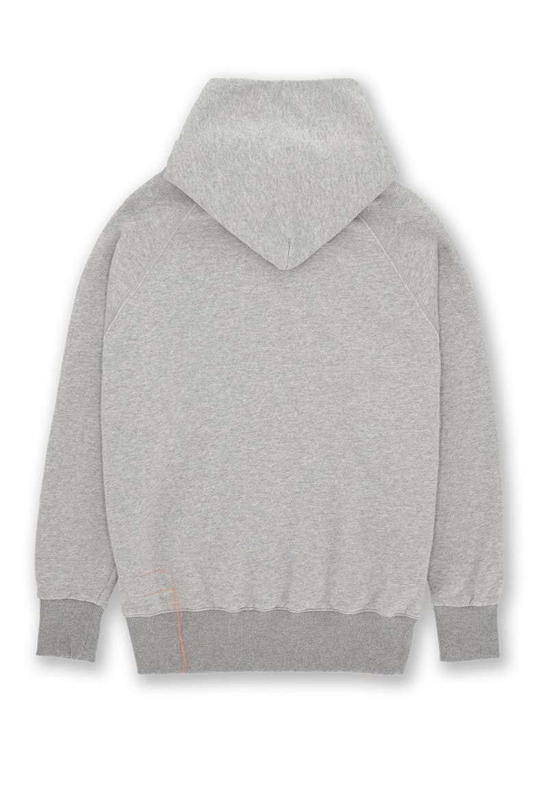 Vintagehood Fleece Jersey Hoodie, Alternate, color, MELANGE