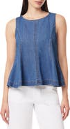 Kensie Seamed A-Line Tank