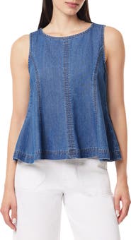 Kensie Seamed A-Line Tank