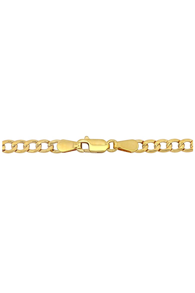 Curb Link Bracelet, Alternate, color, GOLD