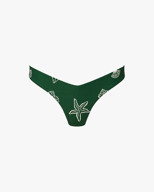 Weworewhat Delilah Bottom In Sea Green/off Wh