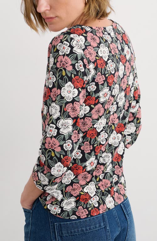 Seasalt Cornwall Easel Stretch Organic Cotton Top In Multi