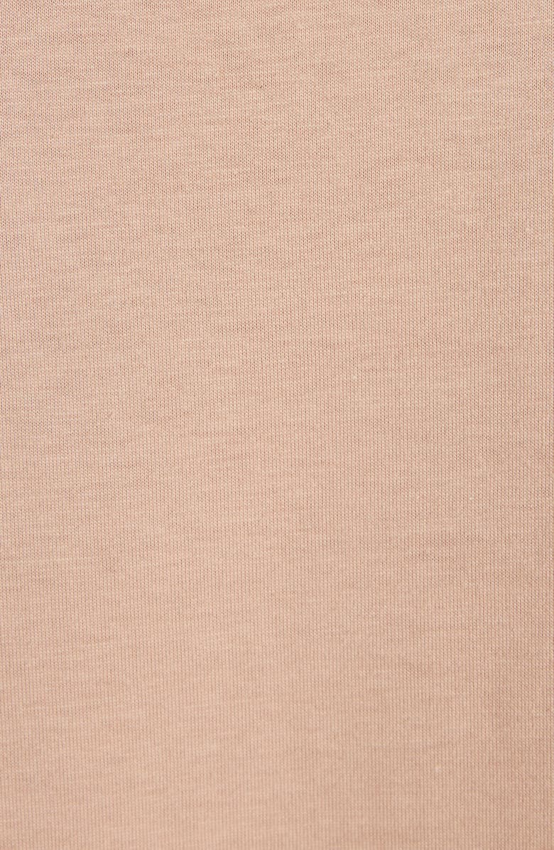 Moncler Logo Patch Cotton Jersey T-Shirt, Alternate, color, Pink