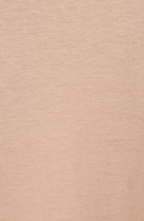 Moncler Side Logo Cotton Jersey T-shirt In Pink
