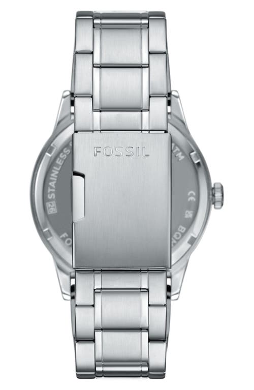 Fossil Flynn Multifunction Bracelet Watch, 48mm In Gray