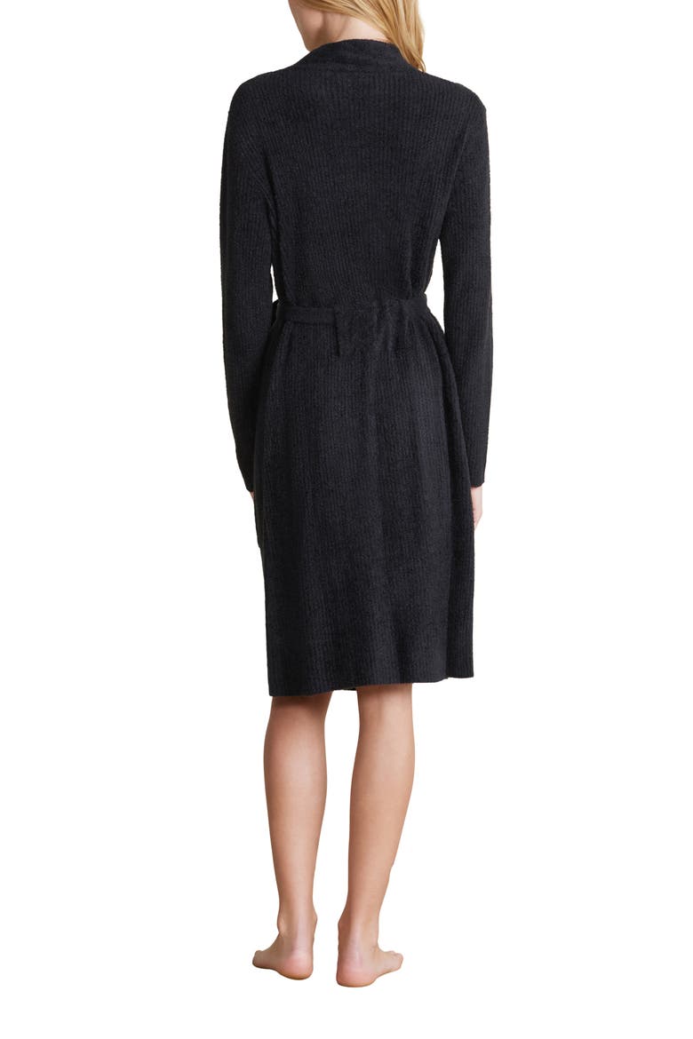 CozyChic™ Lite® Ribbed Robe, Alternate, color, BLACK