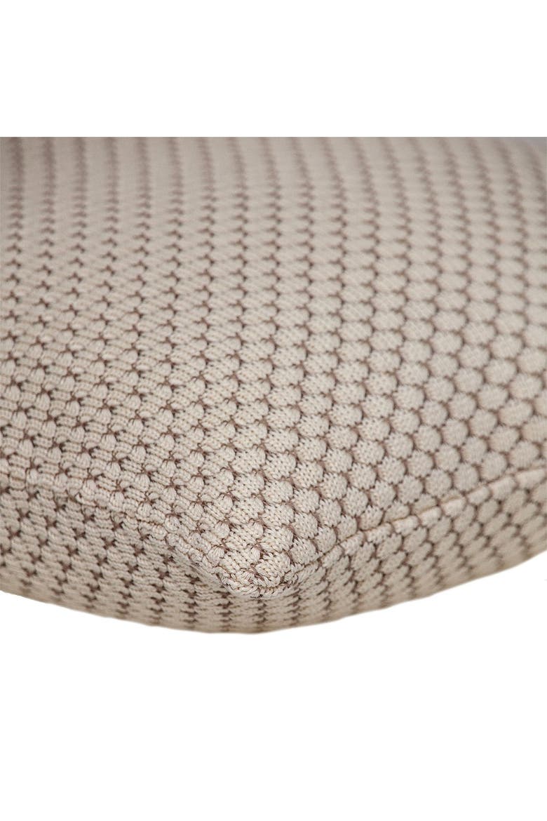 Grace Transitional Beige/Cream Throw Pillow, Alternate, color, BEIGE