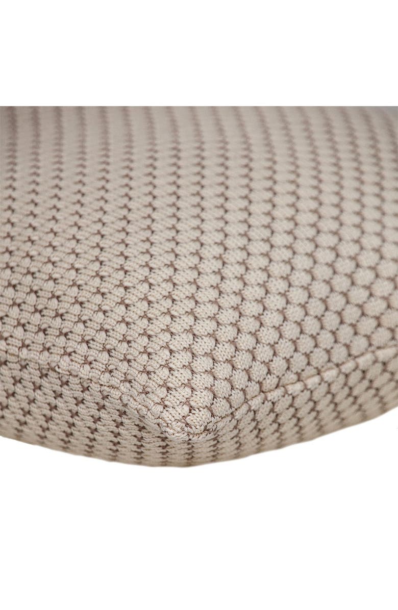 PARKLAND COLLECTION Grace Transitional Beige/Cream Throw Pillow, Alternate, color, Beige