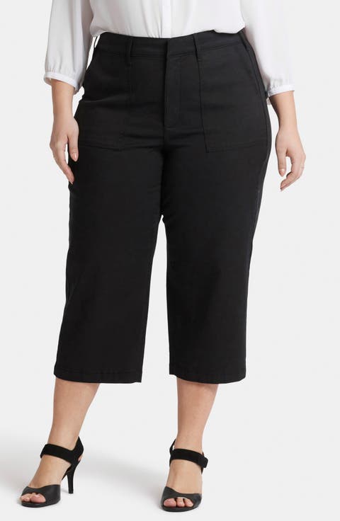 Crop Utility Pants (Plus)