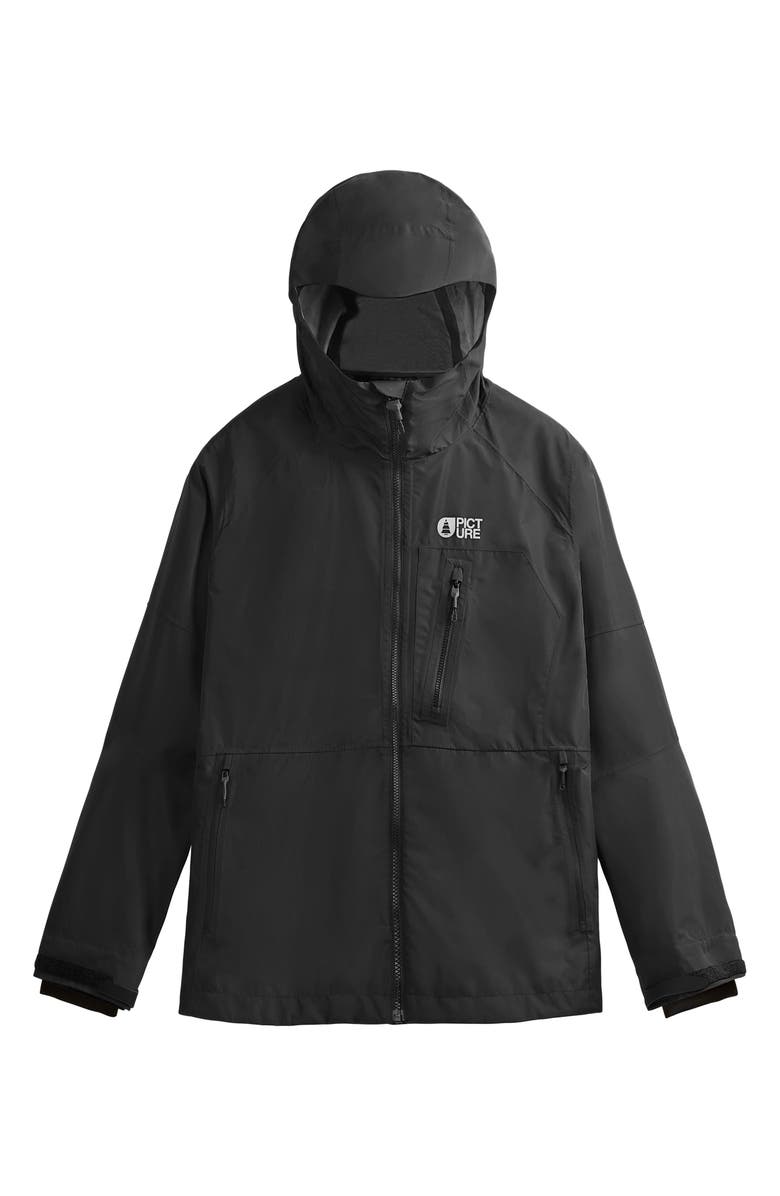 Picture Organic Clothing Abstral Water Repellent Hooded Jacket, Alternate, color, 