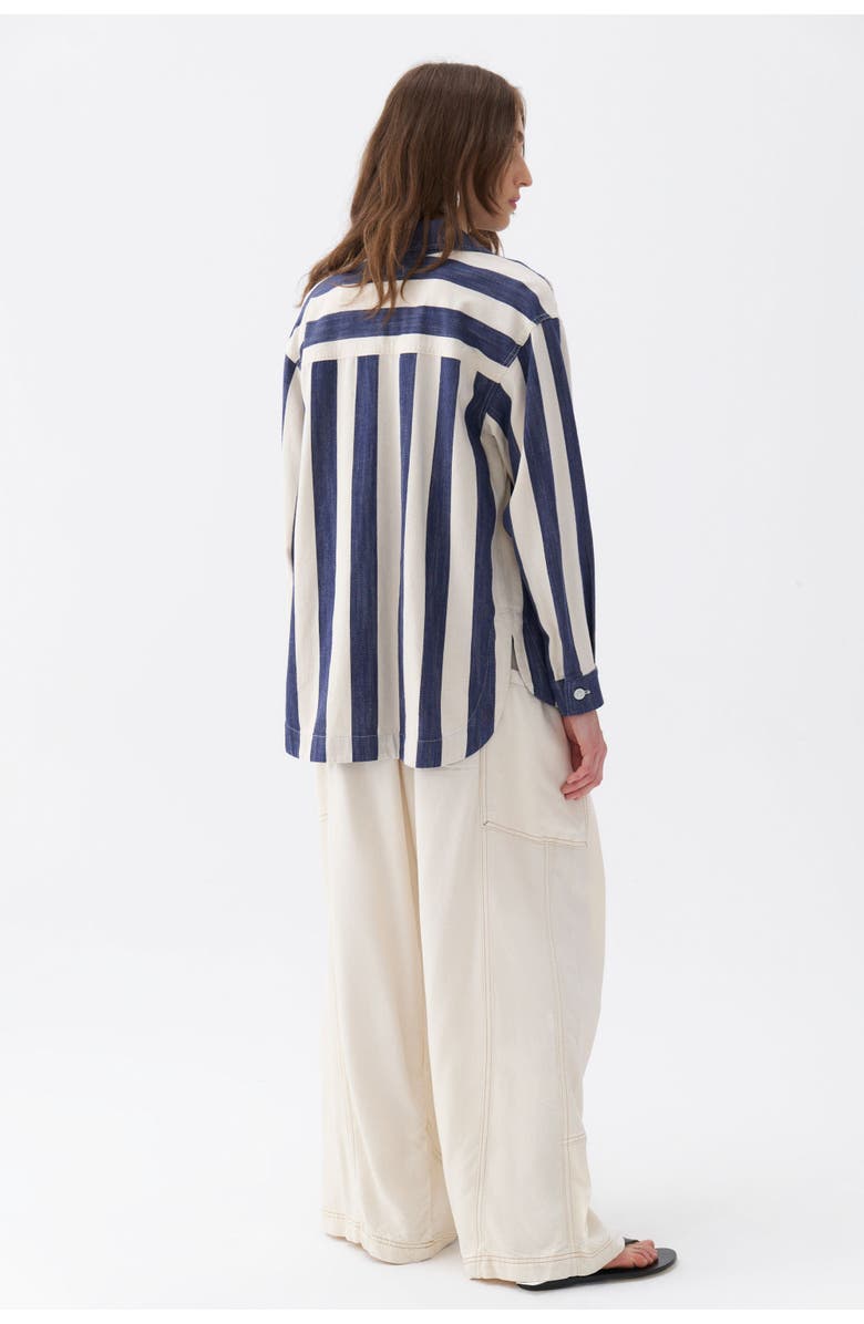 Nocturne Striped Jacket, Alternate, color, 
