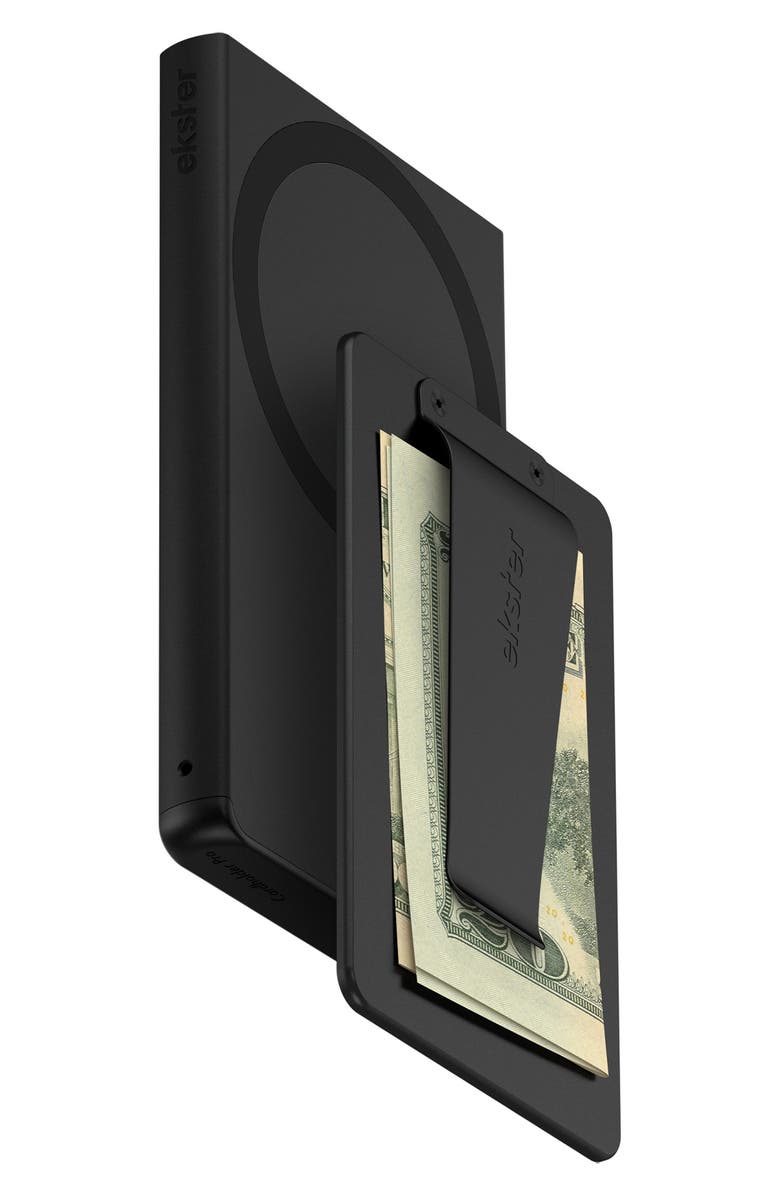 EKSTER MagSafe Cash Clip Backplate, Alternate, color, Black