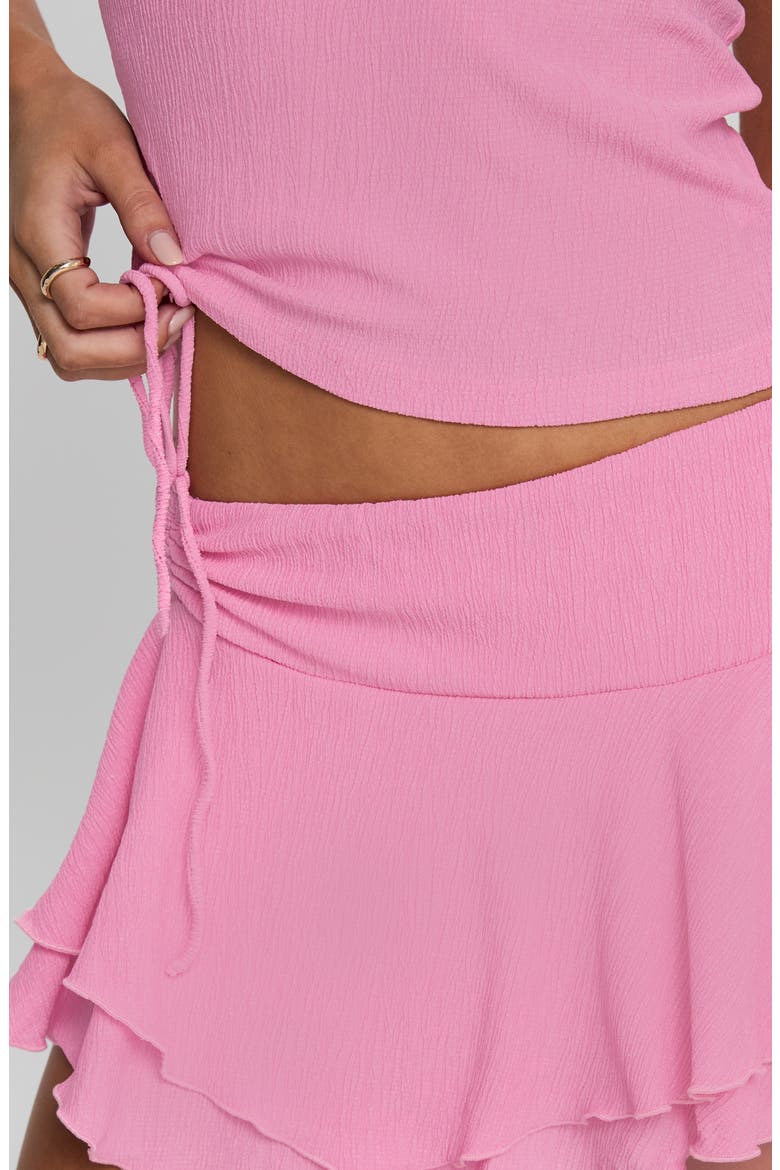 Shelly Beach Camisole & Miniskirt Set, Alternate, color, PINK