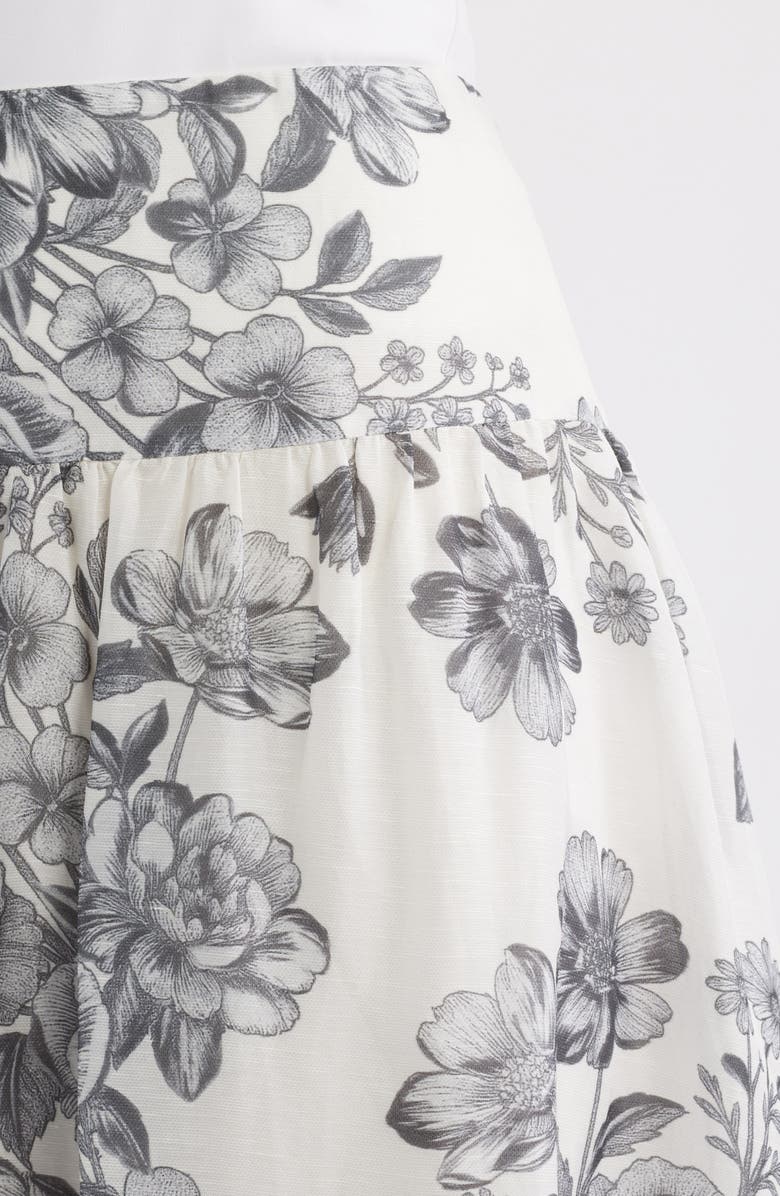 KOBI HALPERIN Lidia MidiSkirt, Alternate, color, Ivory Multi