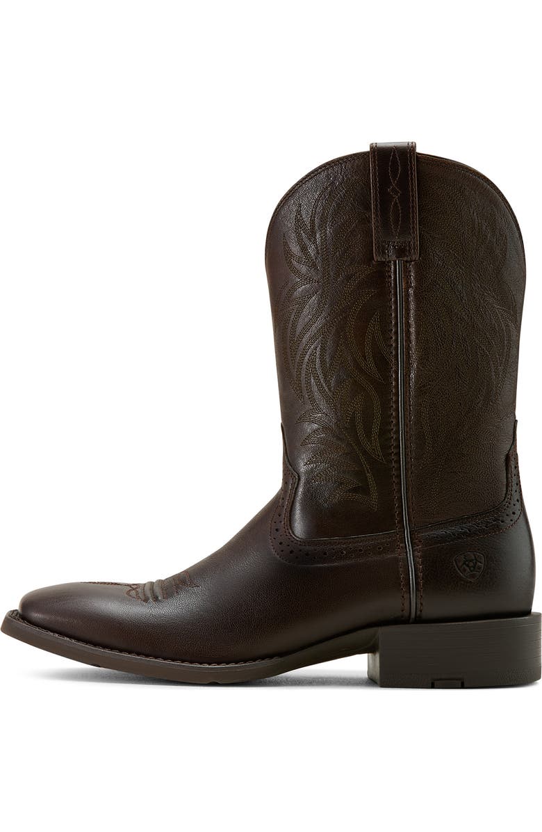 Ariat Sport Square Toe Western Boot, Alternate, color, Brown