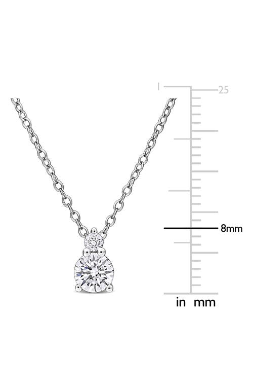 Created Forever Lab-grown Diamond Pendant Necklace In Metallic