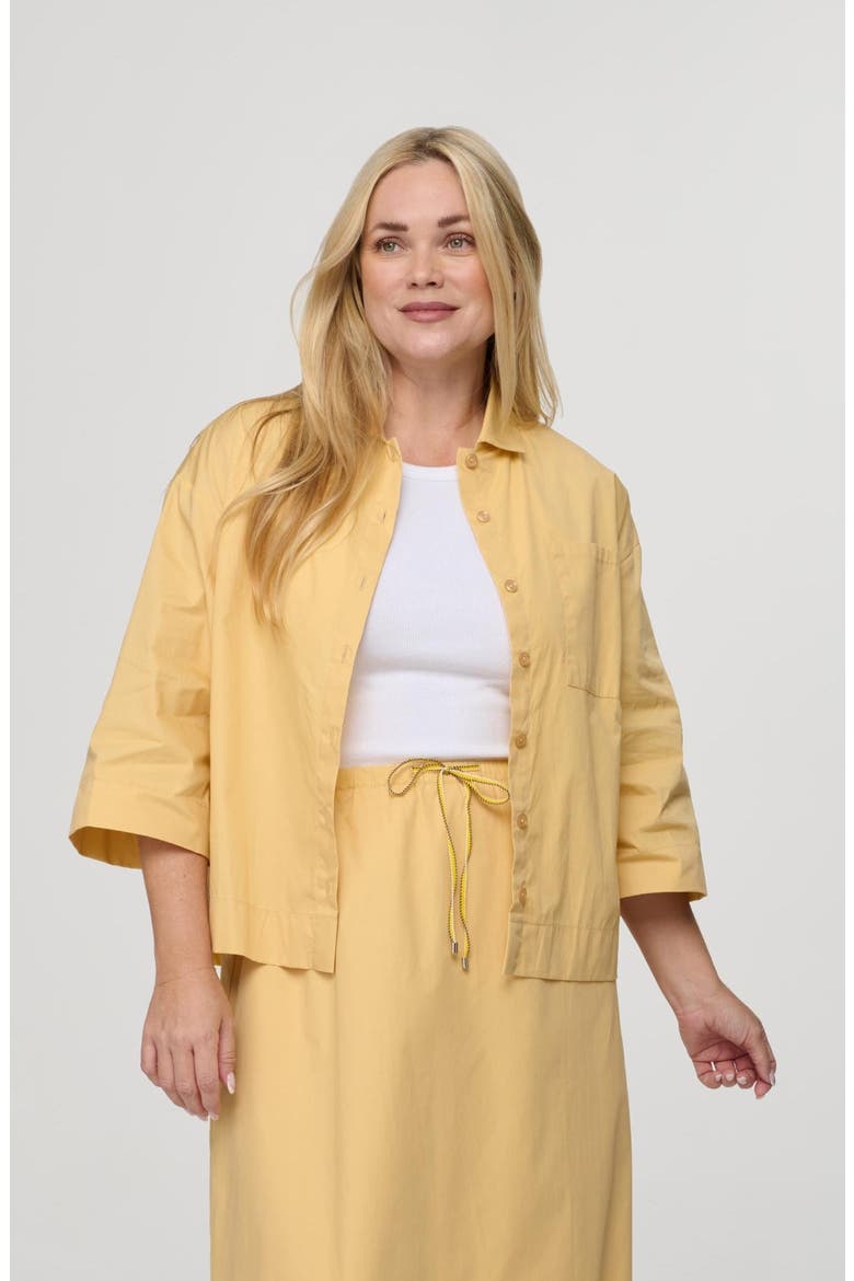 Poppy Blouse, Alternate, color, Pale Yellow