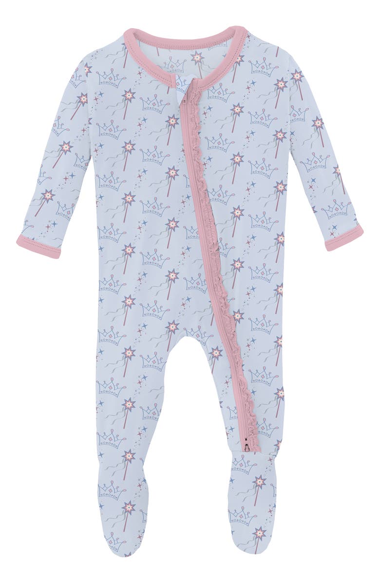 KicKee Pants Magical Print Fitted One-Piece Pajamas, Main, color,