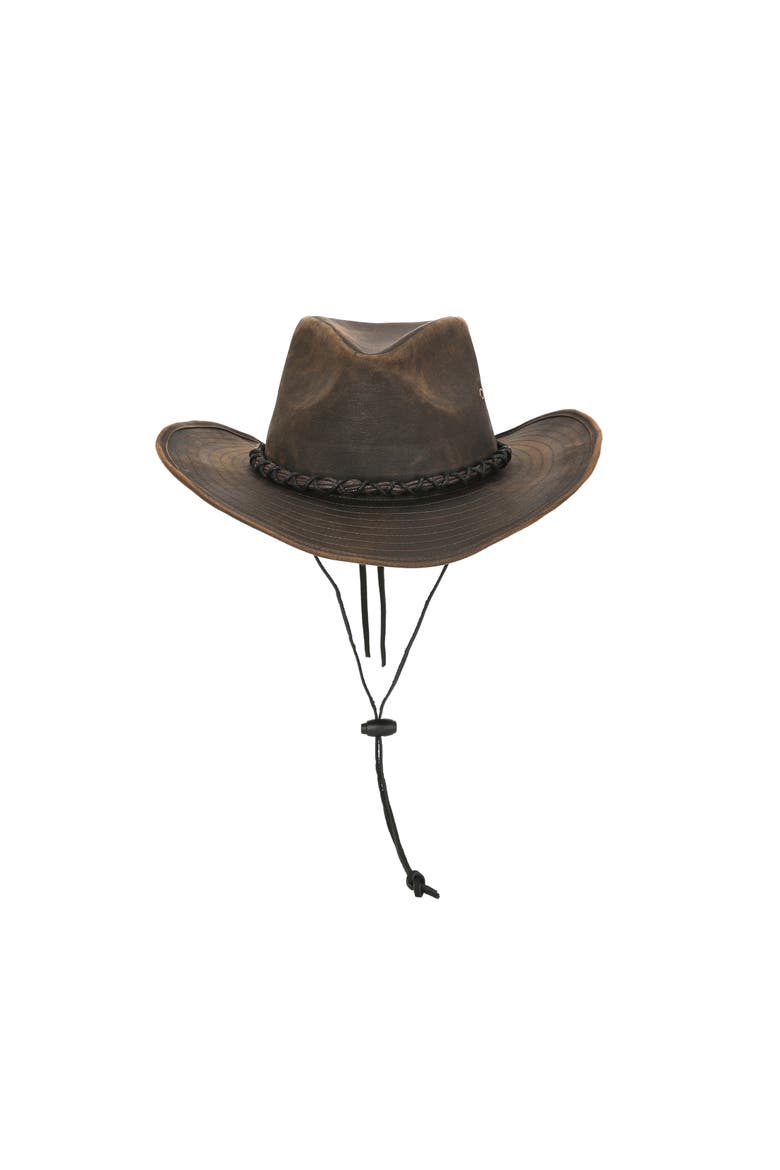 Burneau Men's  Rugged Brim Hat, Alternate, color, Brown