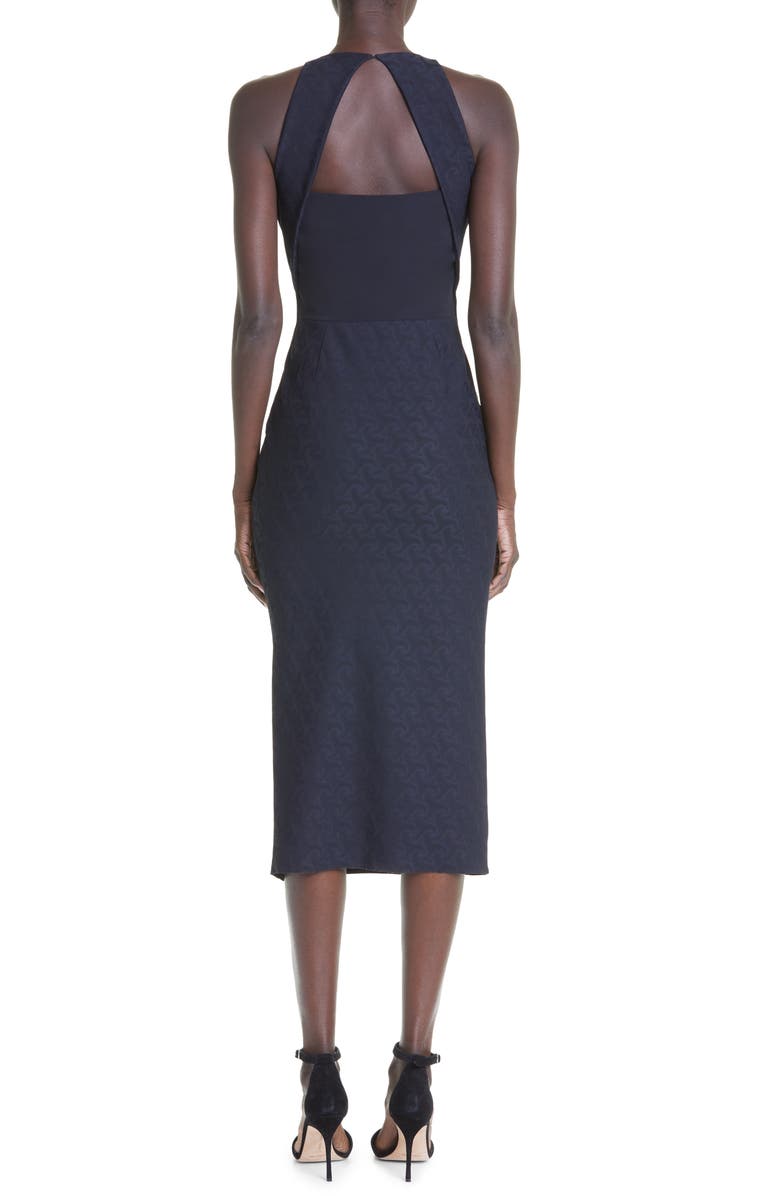 Chiara Boni La Petite Robe Rocca Lace Midi Dress, Alternate, color, 