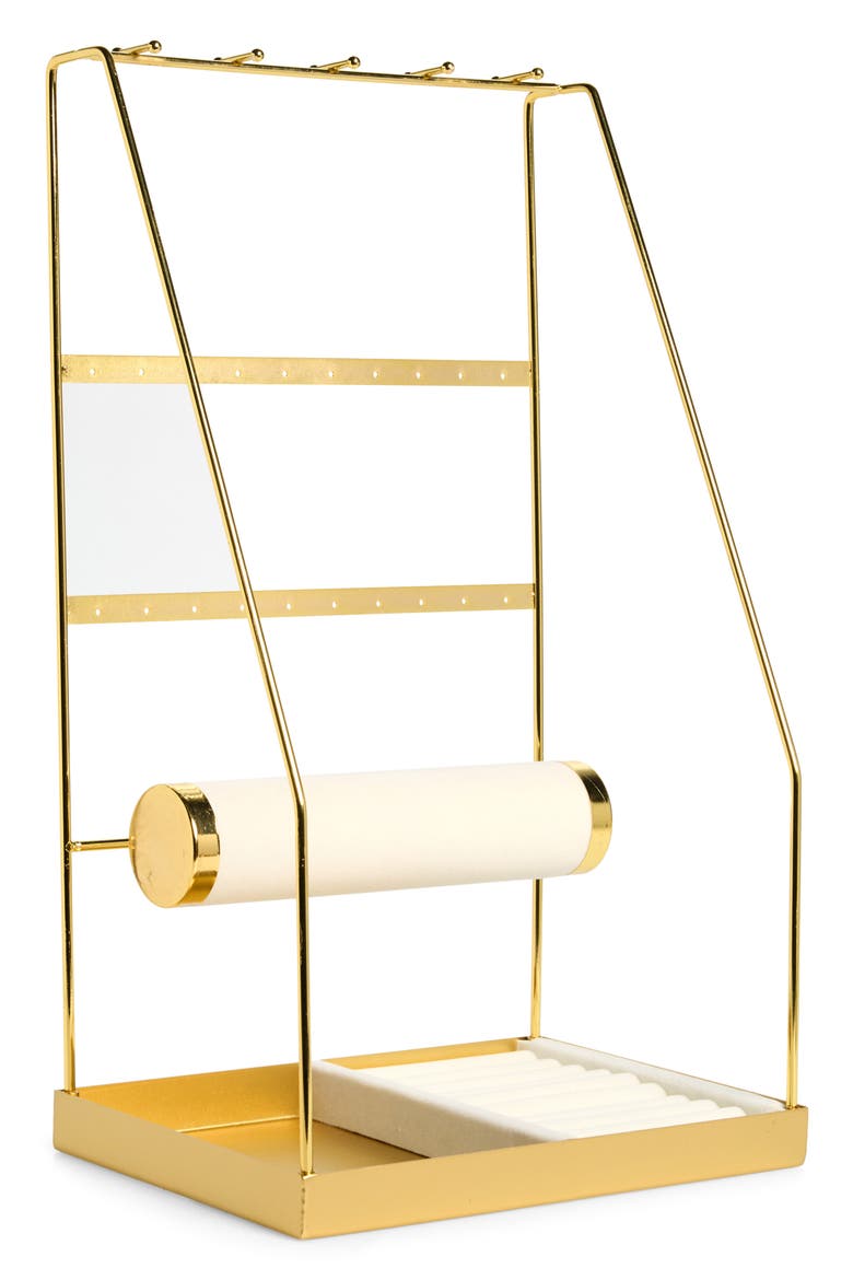 Catchall Jewelry Organizer, Main, color, GOLD