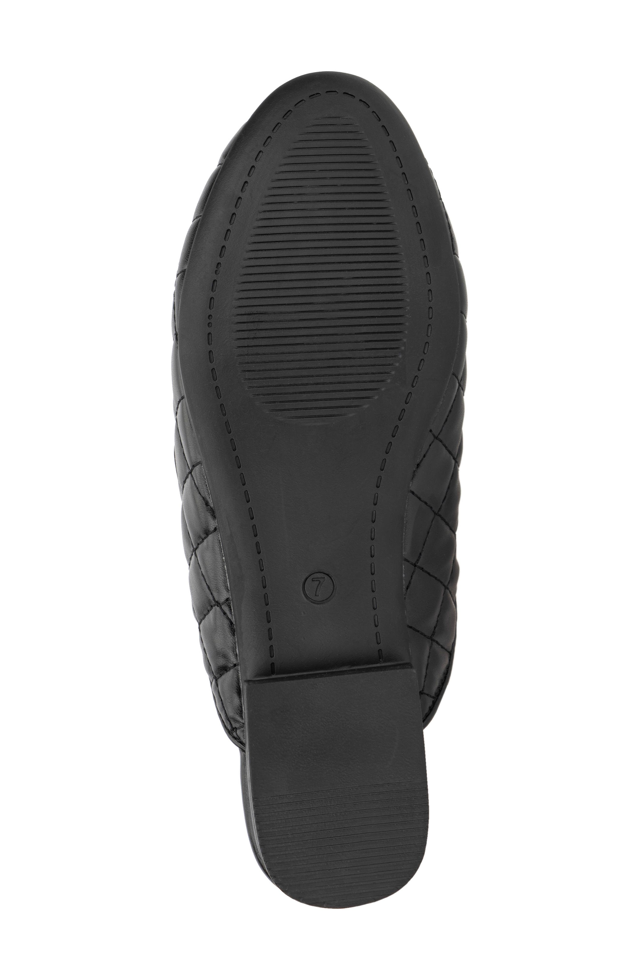 OLIVIA MILLER Amaia Quilted Loafer Mule, Alternate, color, 