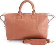 ROYCE New York Leather Duffle Bag