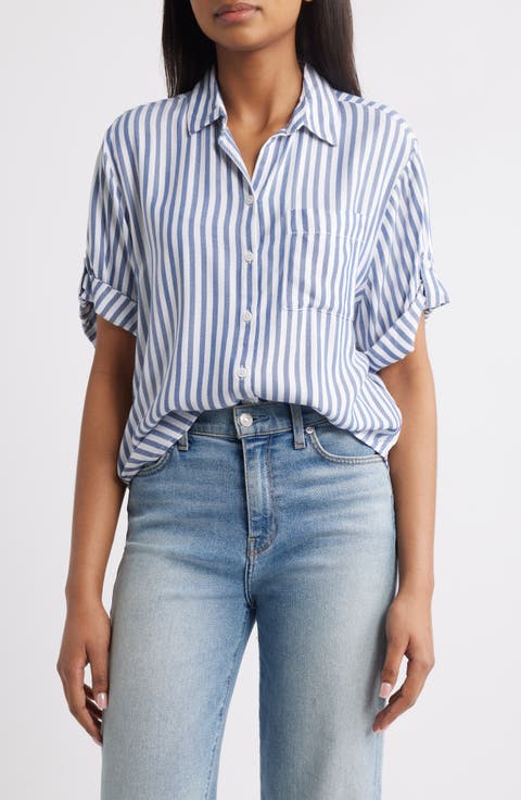 Murphy Stripe Button-Up Shirt