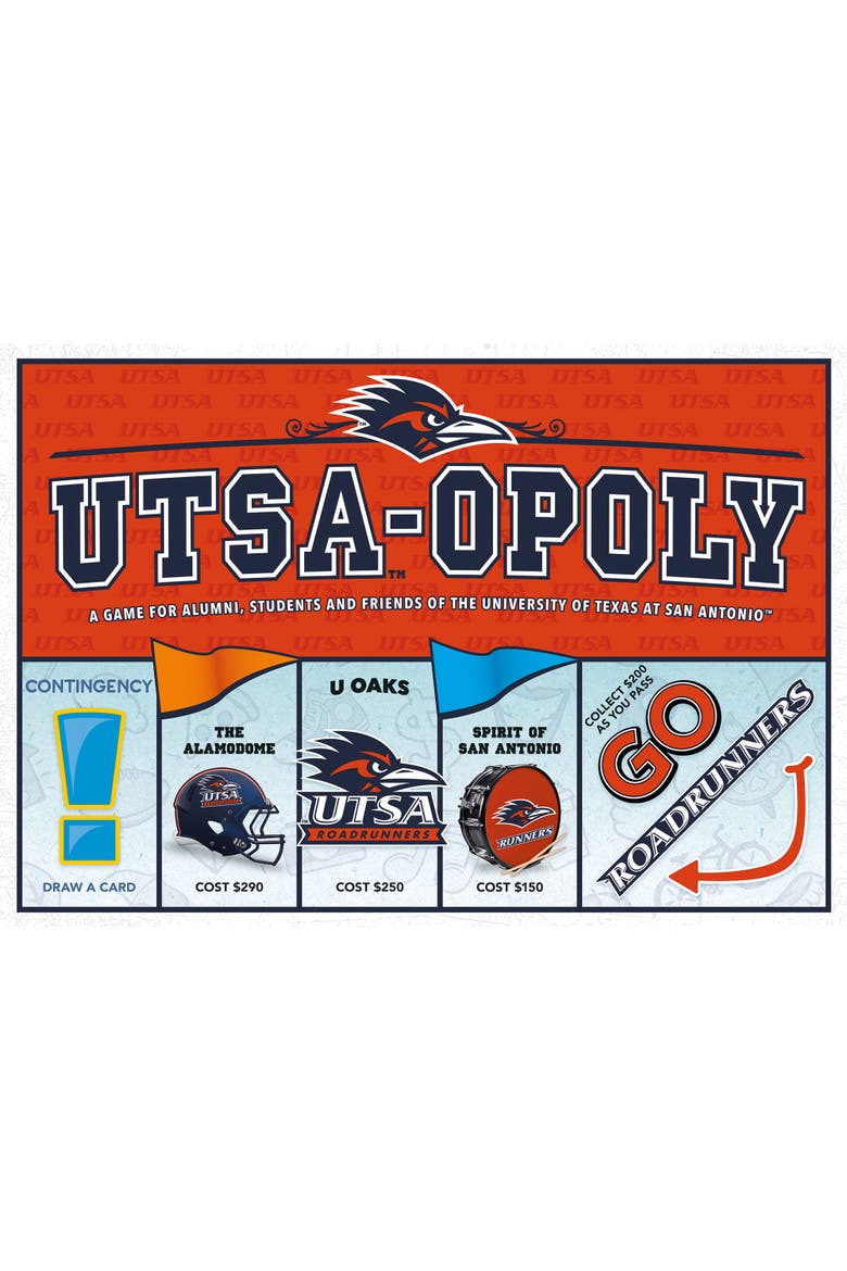 Utsaopoly Monopoly Board Game, Main, color, Multicolored
