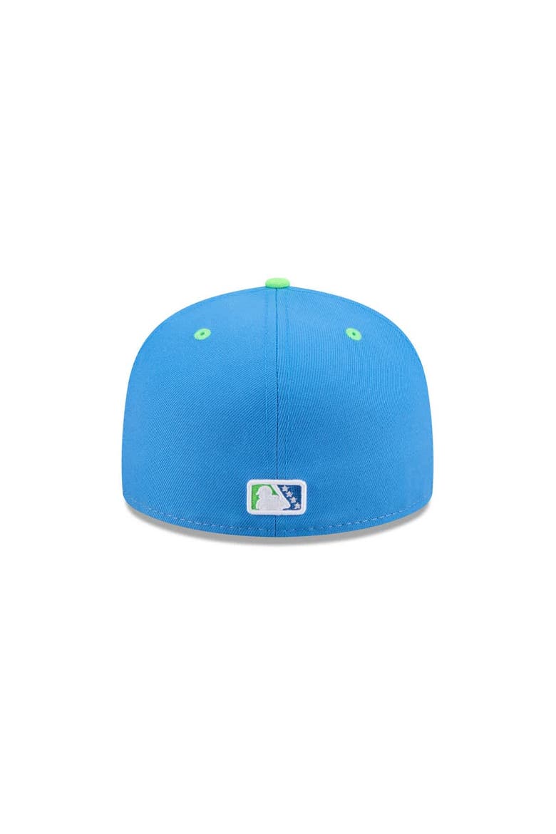 Men's New Era  White Myrtle Beach Pelicans Theme Nights 59FIFTY Fitted Hat, Alternate, color, White