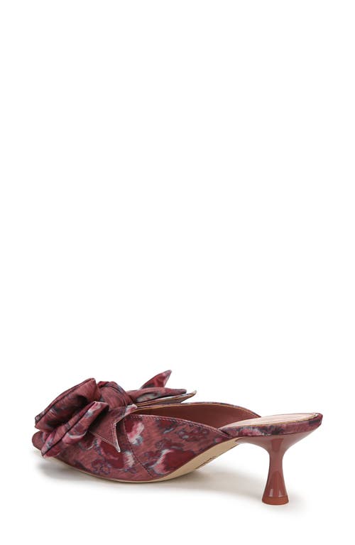 Circus Ny By Sam Edelman Fiona Mid-heel Bow Pumps In Berry Blush Multi