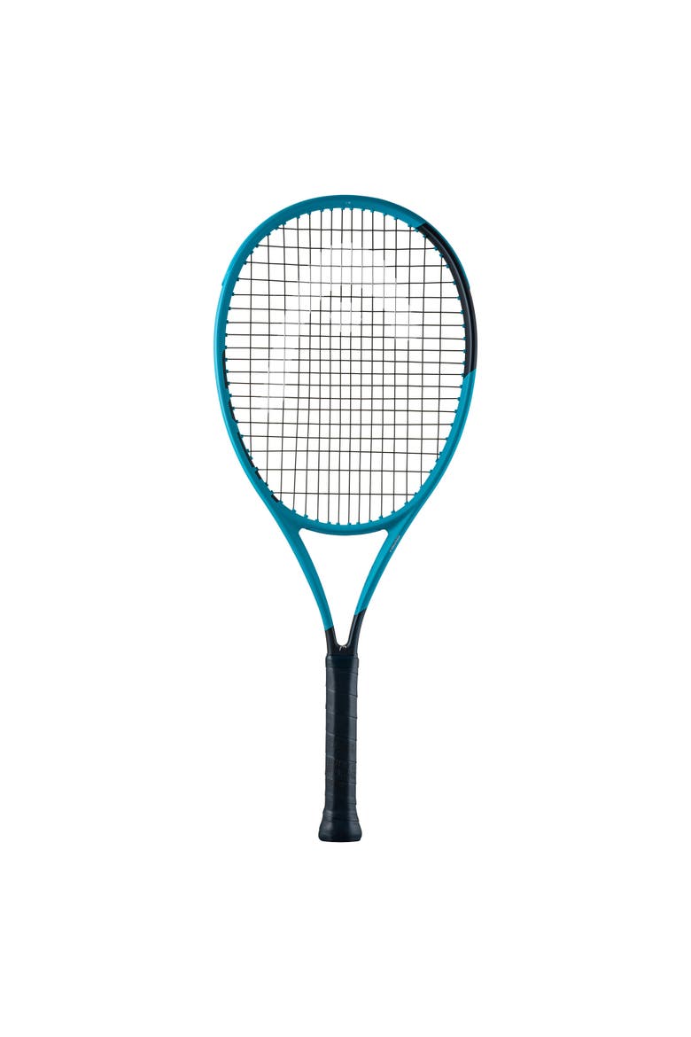 Boom Junior Pre-Strung Tennis Racquet, Main, color, Blue