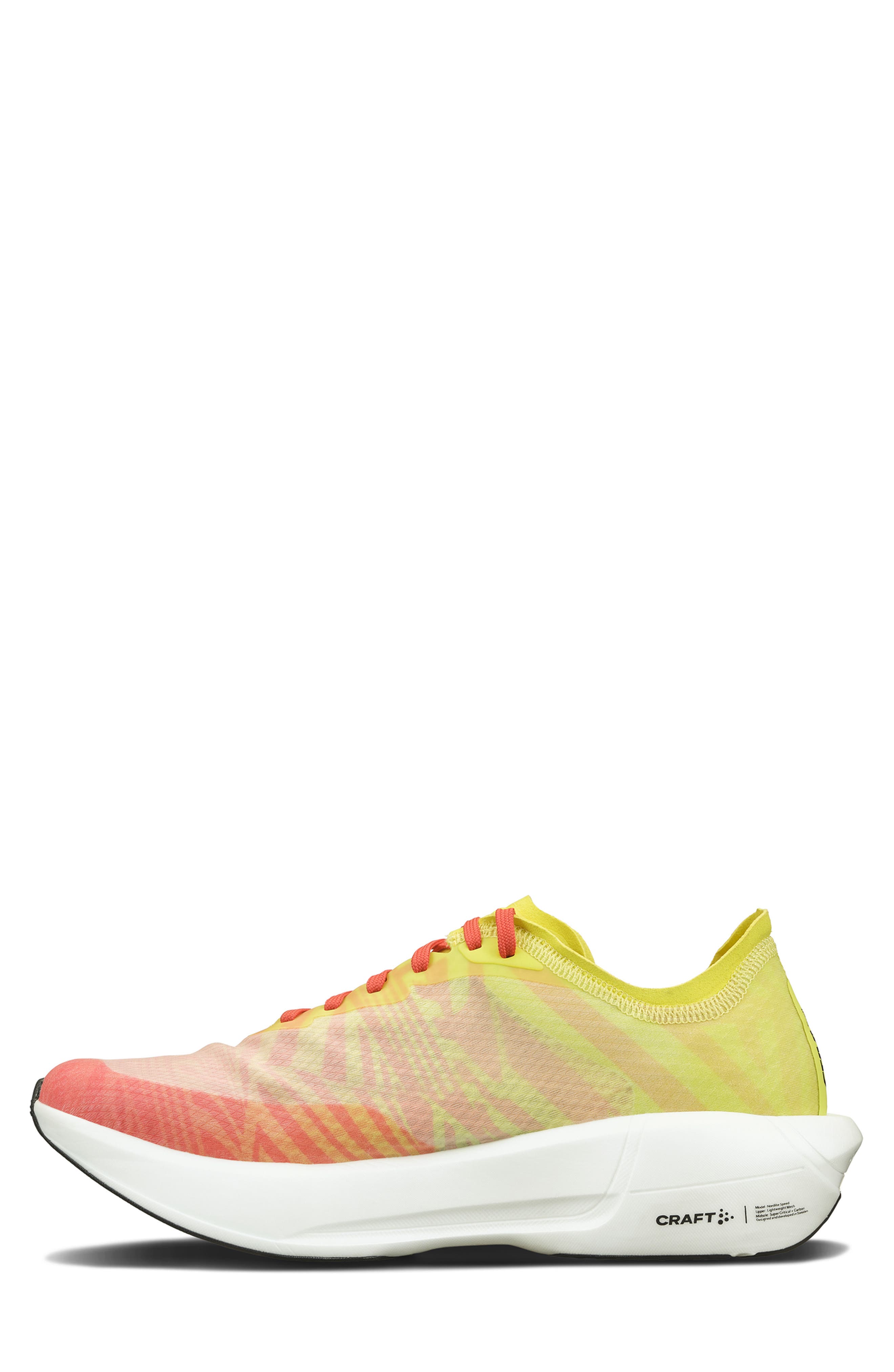 Nordlite Carbon Speed Running Shoe, Alternate, color, LIGHT/ INFERNO