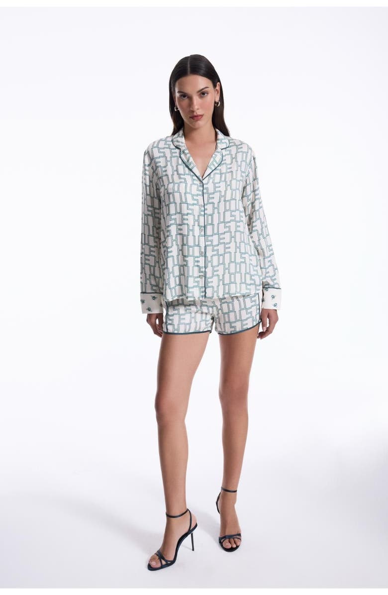House Of Silk Honey Bee Pyjama Set, Main, color, Multicolour