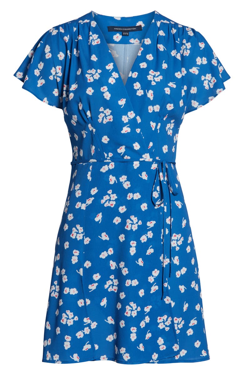 French Connection Verona Floral Dress, Alternate, color, 