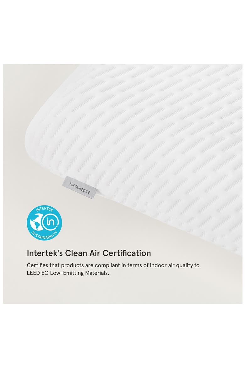Original Foam Pillow, Alternate, color, WHITE