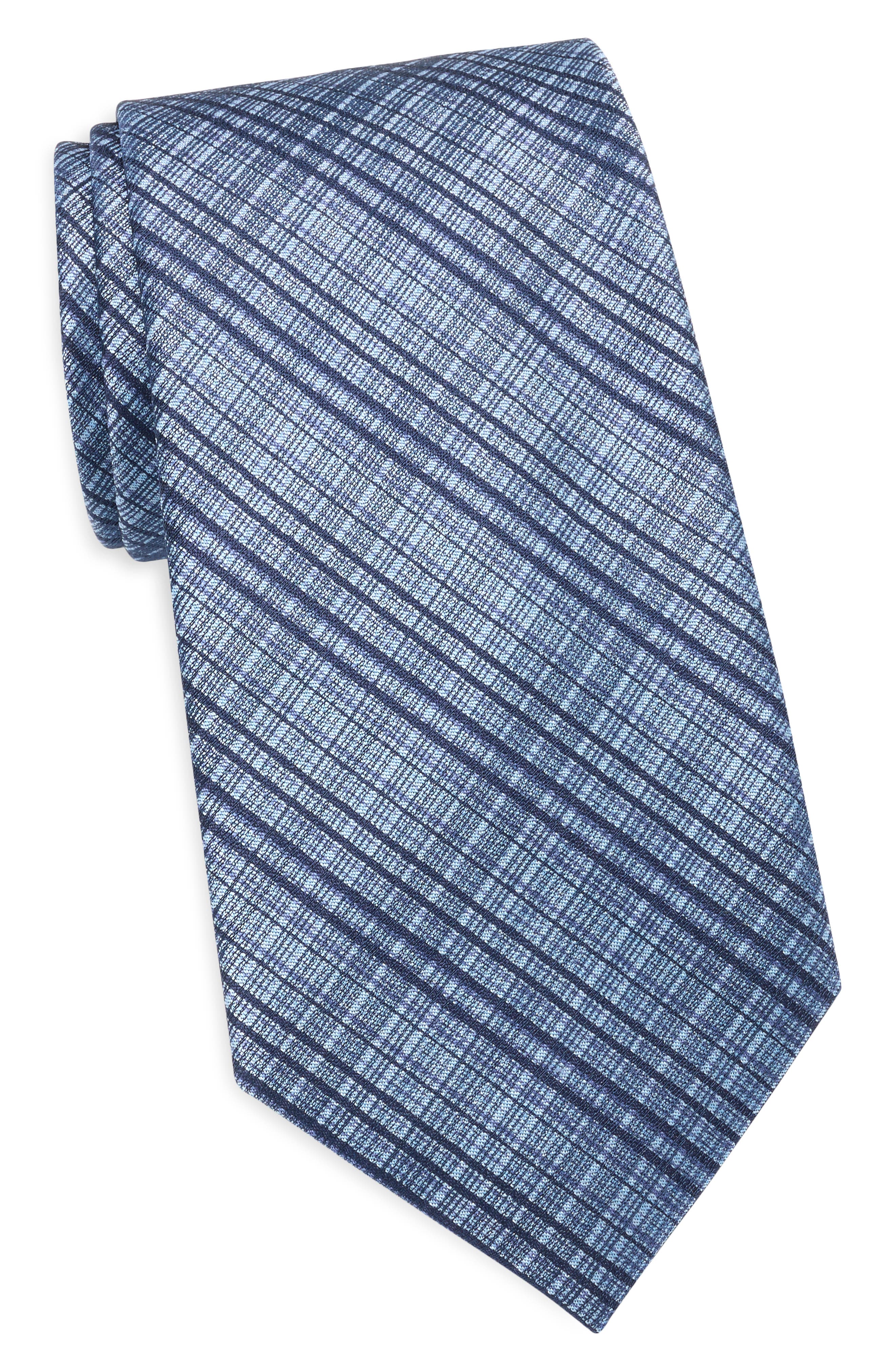 Calvin Klein Wells Plaid Tie