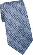 Calvin Klein Wells Plaid Tie