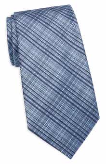 Calvin Klein Wells Plaid Tie