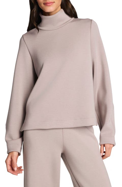 AirEssentials® Luxe Mock Neck Sweatshirt