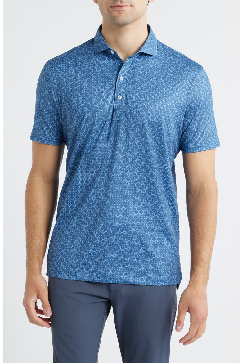 Torres Performance Jersey Polo, Main, color, LAKE