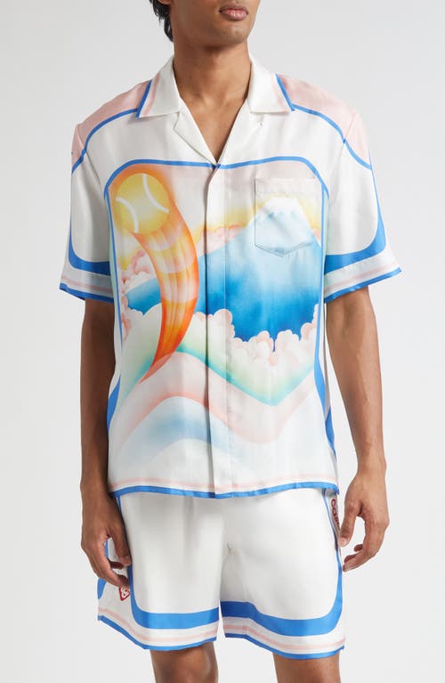 Casablanca Fuji Dream Silk Camp Shirt  product