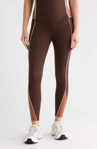 Colorblock Piping High Waist 7/8 Leggings