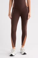 DKNY Colorblock Piping High Waist 7/8 Leggings