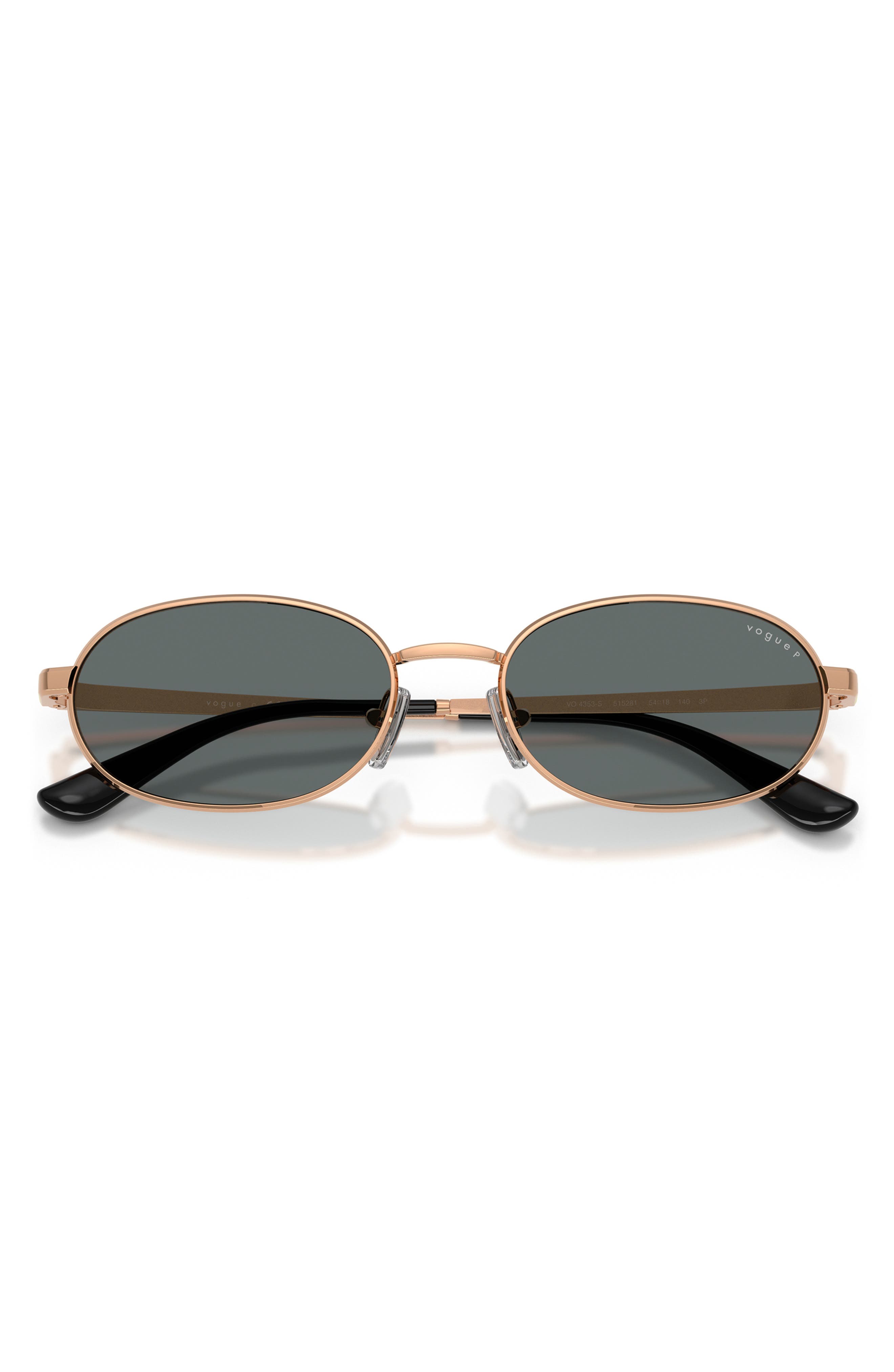 VOGUE 54mm Polarized Oval Sunglasses (Women) | Nordstrom