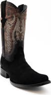 Ferrini Men's Suede Roughrider Western Boot