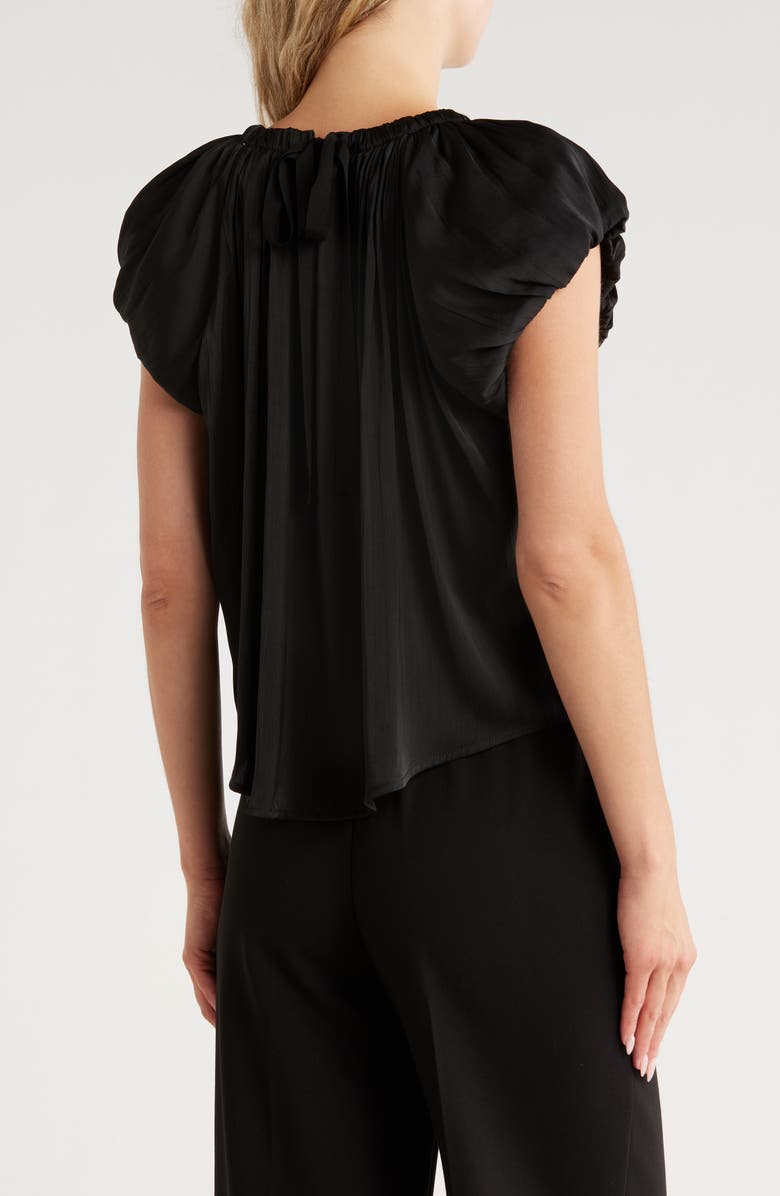 JASON WU Bubble Sleeve Top, Alternate, color, Black
