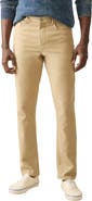 Faherty Stretch Terry Straight Leg Five-Pocket Pants